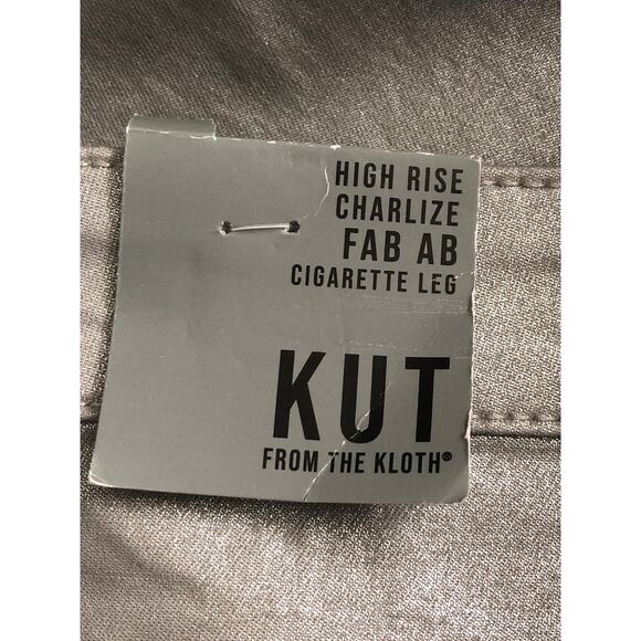 Kut from the Kloth Women's Size 16 High Rise Charlize Fab AB Cigarette Jeans NEW - Picture 5 of 7